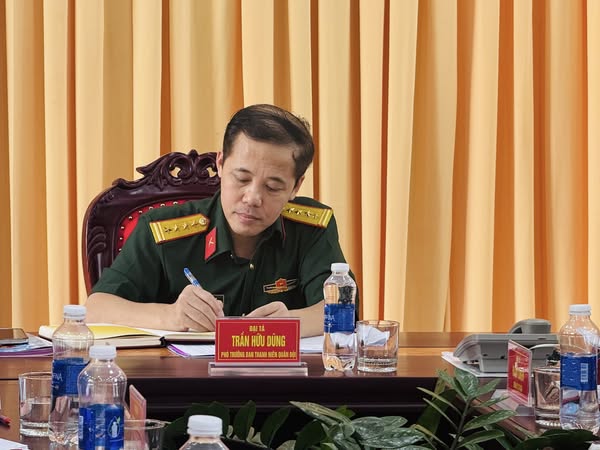 BAN THANH NIÊN QUÂN ĐỘI KIỂM TRA CÔNG TÁC CHUẨN BỊ ĐẠI HỘI ĐẠI BIỂU ĐOÀN CƠ SỞ TRUNG ĐOÀN 24 NHIỆM K